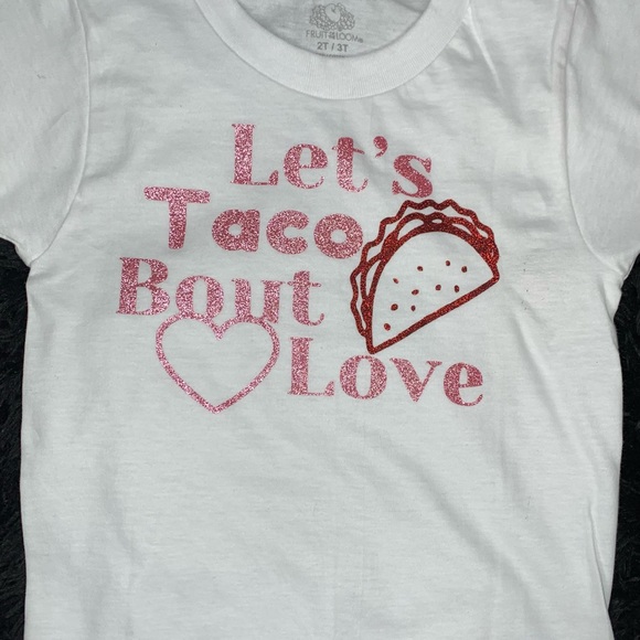 Toddler Valentine Day shirt - Picture 3 of 3